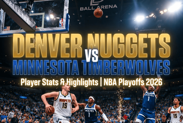 Denver Nuggets vs Timberwolves Match Player Stats