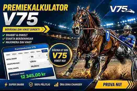 Premiekalkulator V75