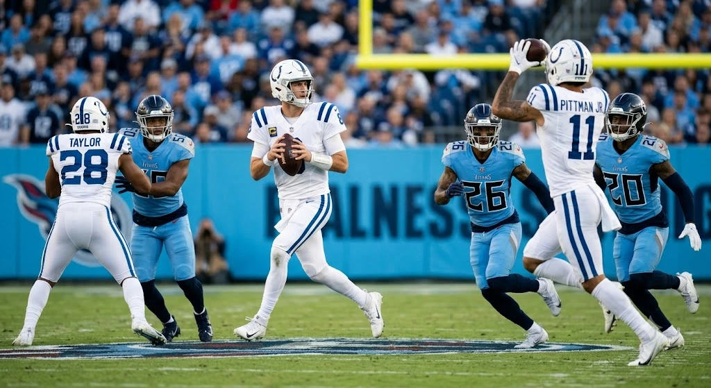 Indianapolis Colts vs Tennessee Titans Match Player Stats