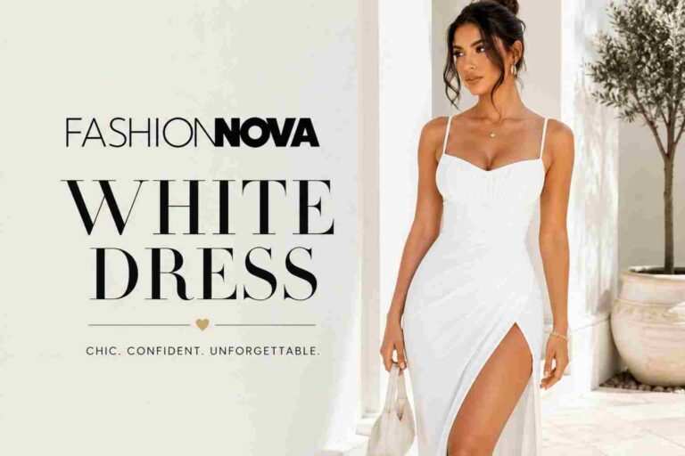 Fashion Nova White Dress